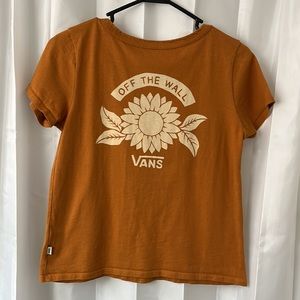 Vans Mustard Sunflower T shirt